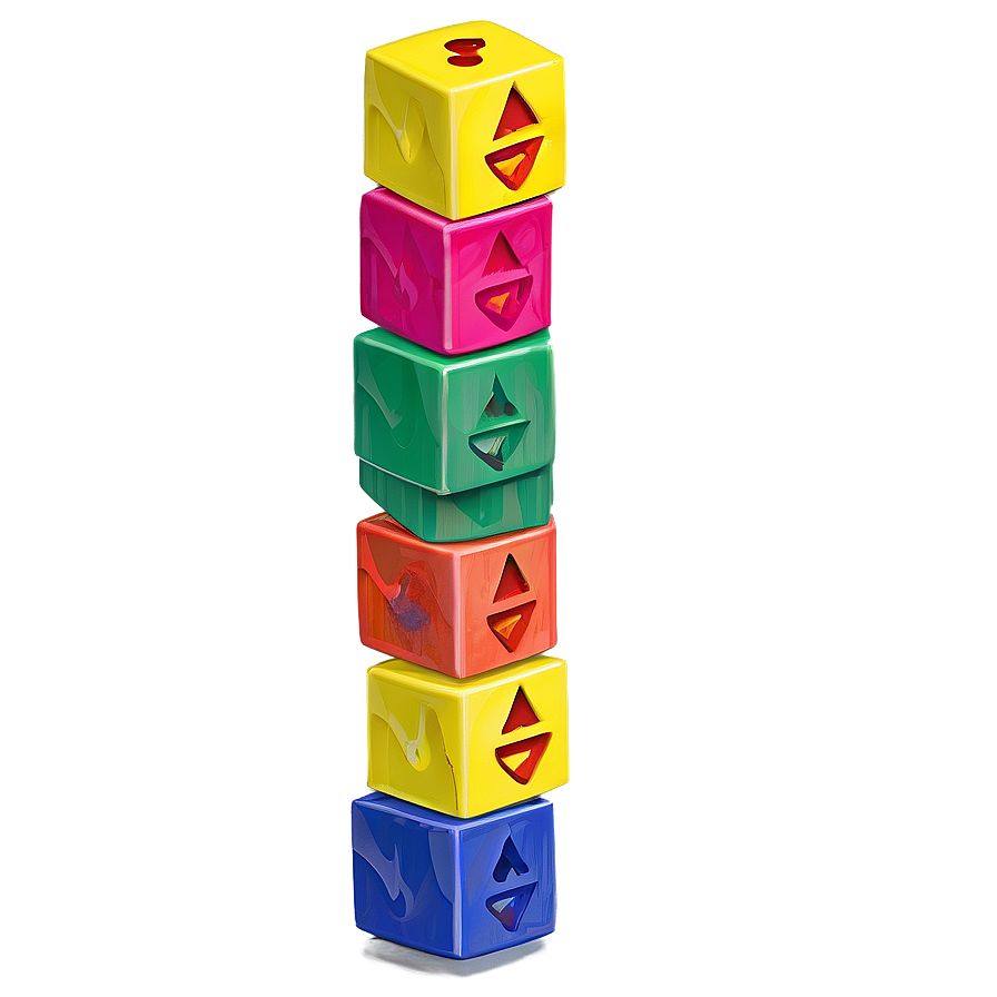 Stacking And Balancing Blocks Png 06132024 PNG image