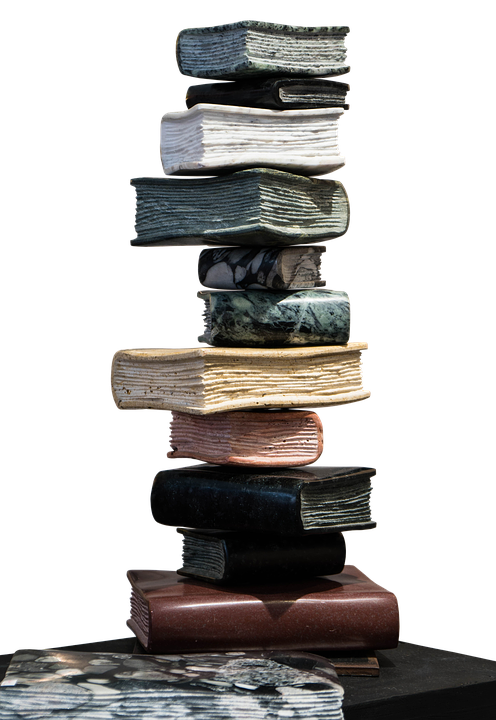 Stackof Ancient Books PNG image
