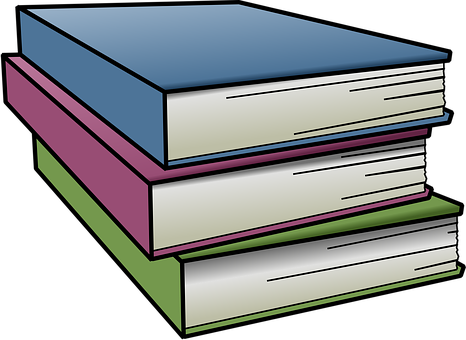 Stackof Books Clipart PNG image