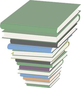 Stackof Books Graphic PNG image