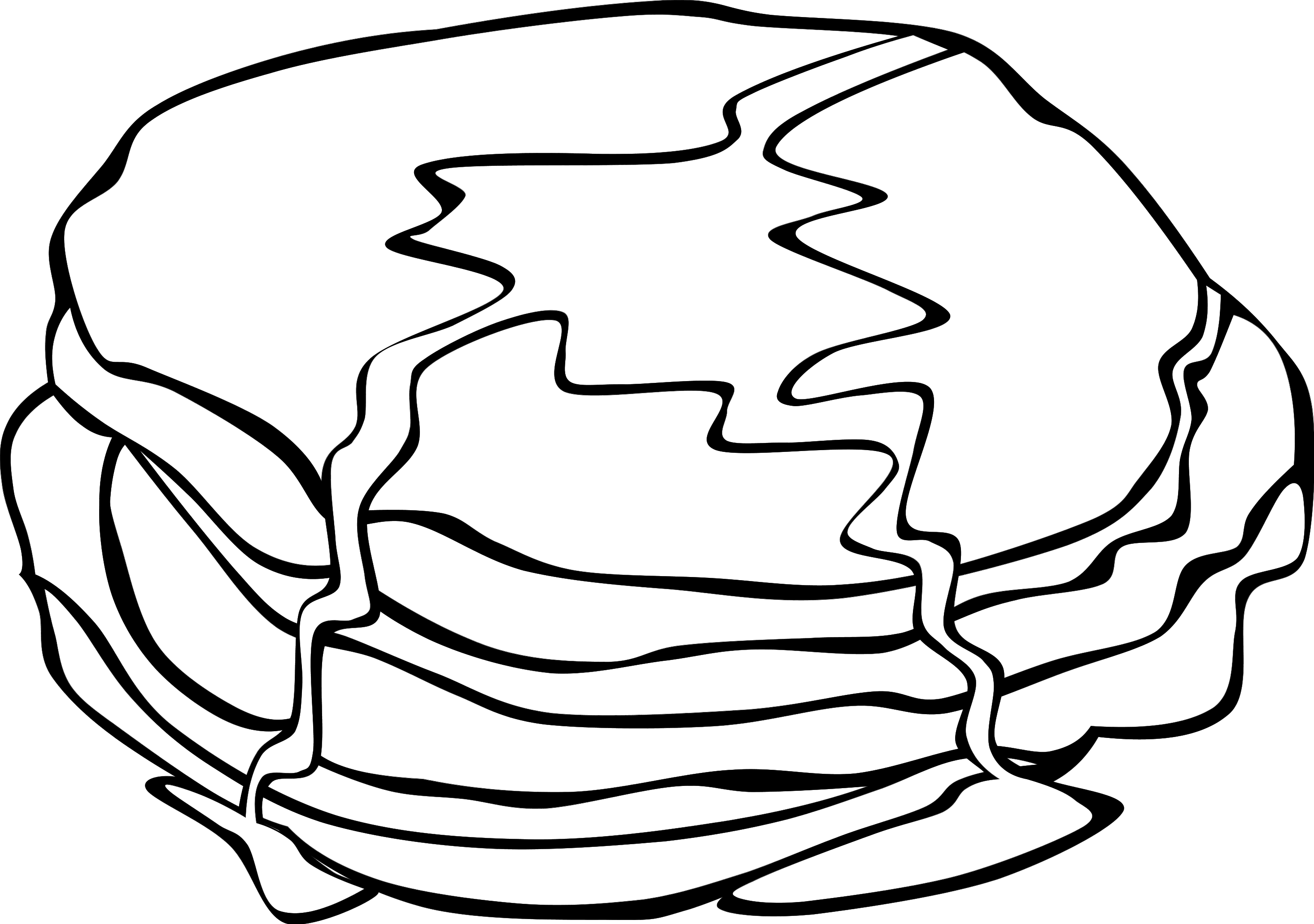 Stackof Pancakes Illustration PNG image