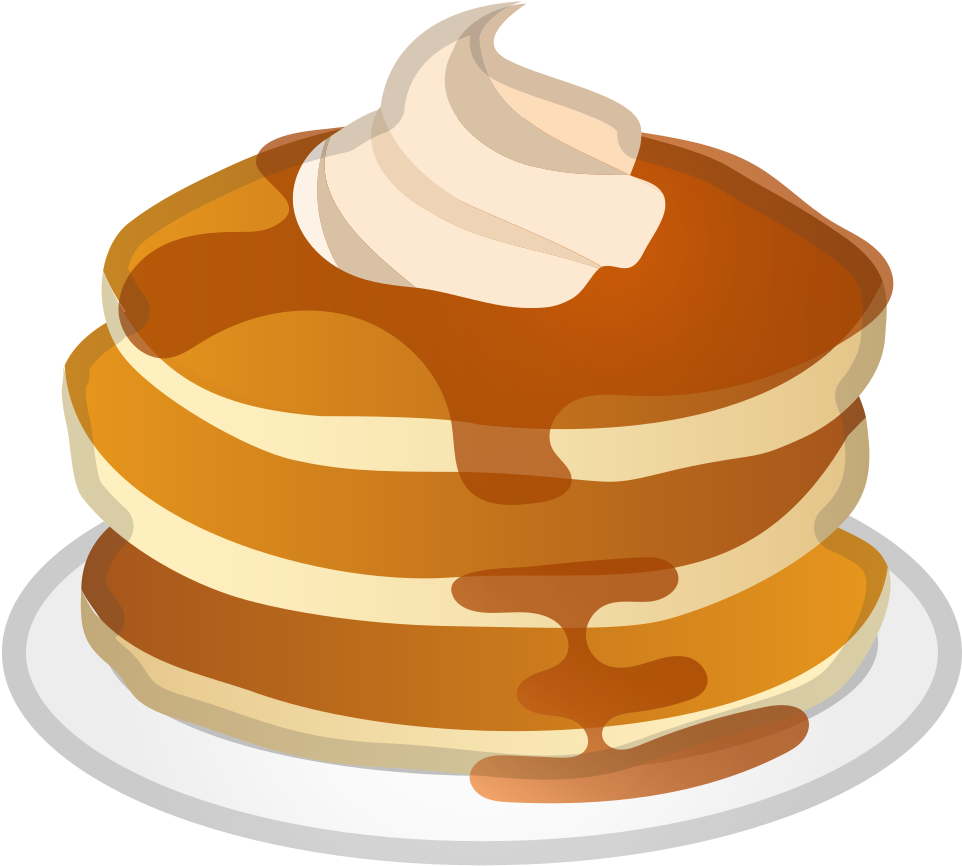 Stackof Pancakeswith Syrupand Whipped Cream.png PNG image