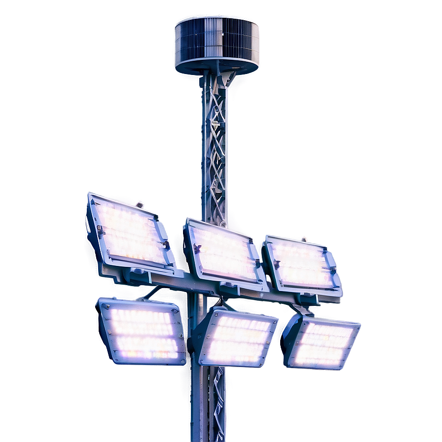 Stadium Lights On Tower Png 05252024 PNG image