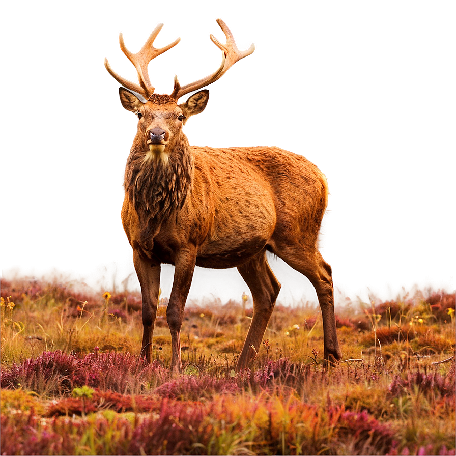 Stag In The Woods Png 06292024 PNG image