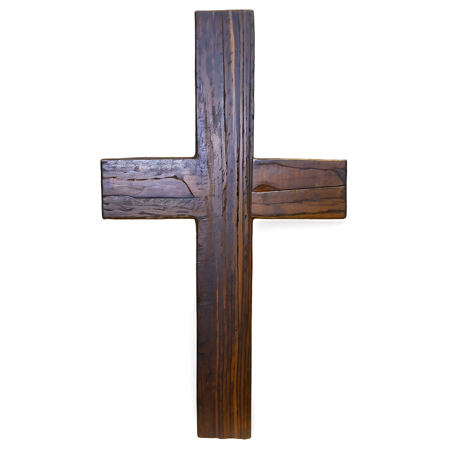 Stained Wooden Cross Png 75 PNG image