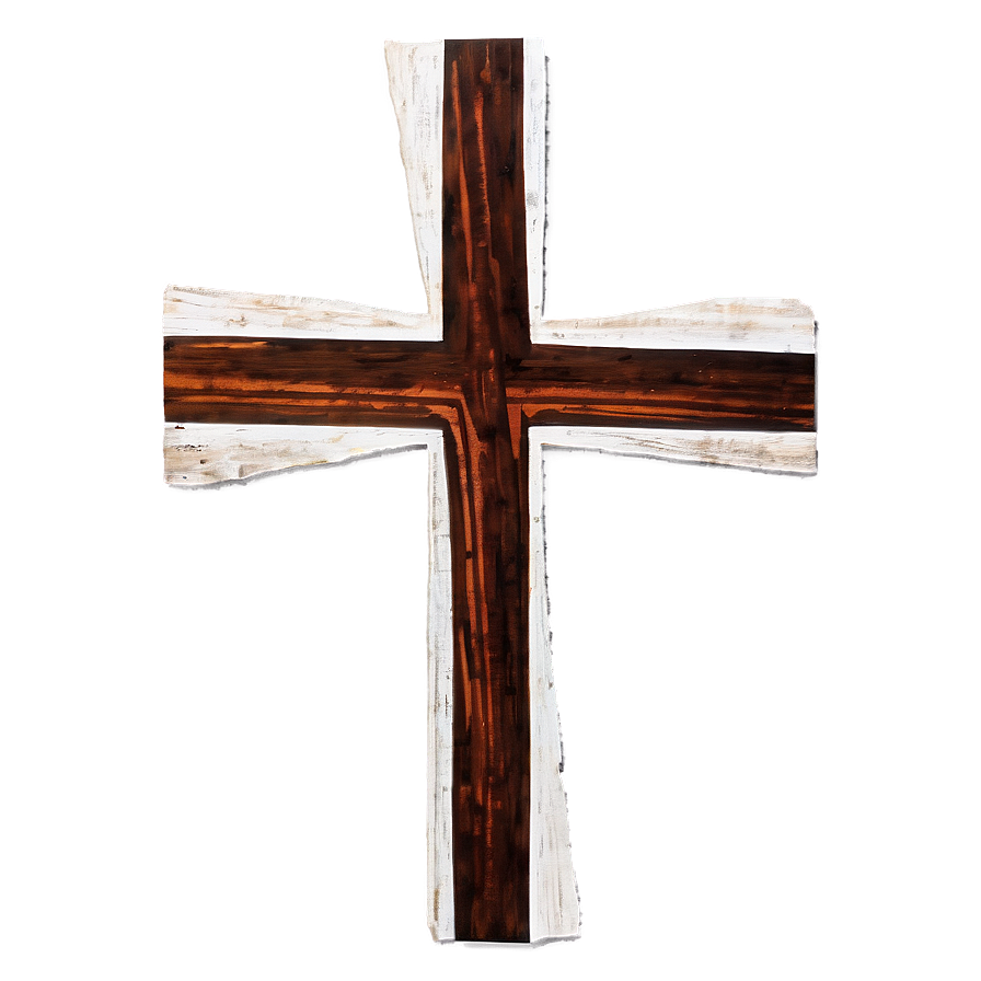 Stained Wooden Cross Png Igu81 PNG image