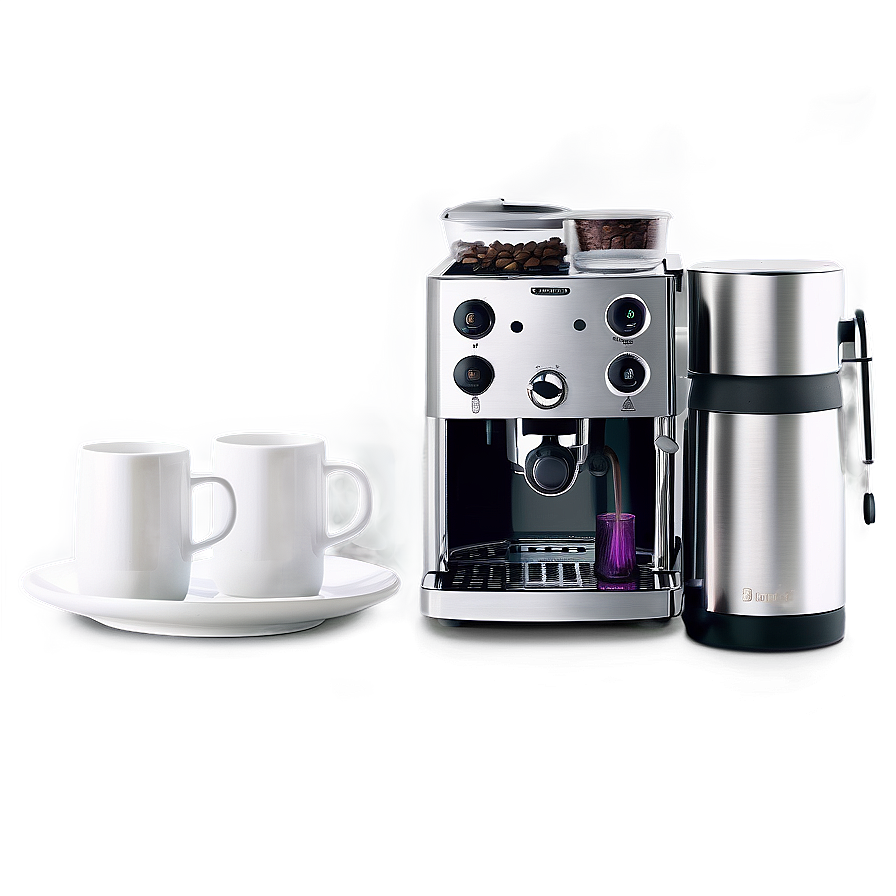 Stainless Steel Coffee Machine Png 96 PNG image