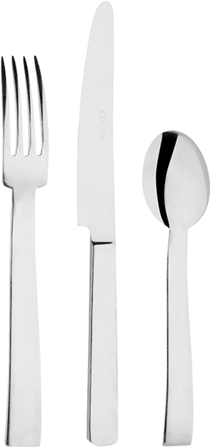 Stainless Steel Cutlery Set PNG image