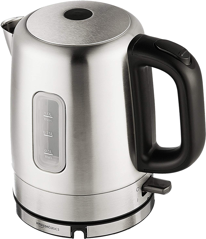 Stainless Steel Electric Kettle PNG image