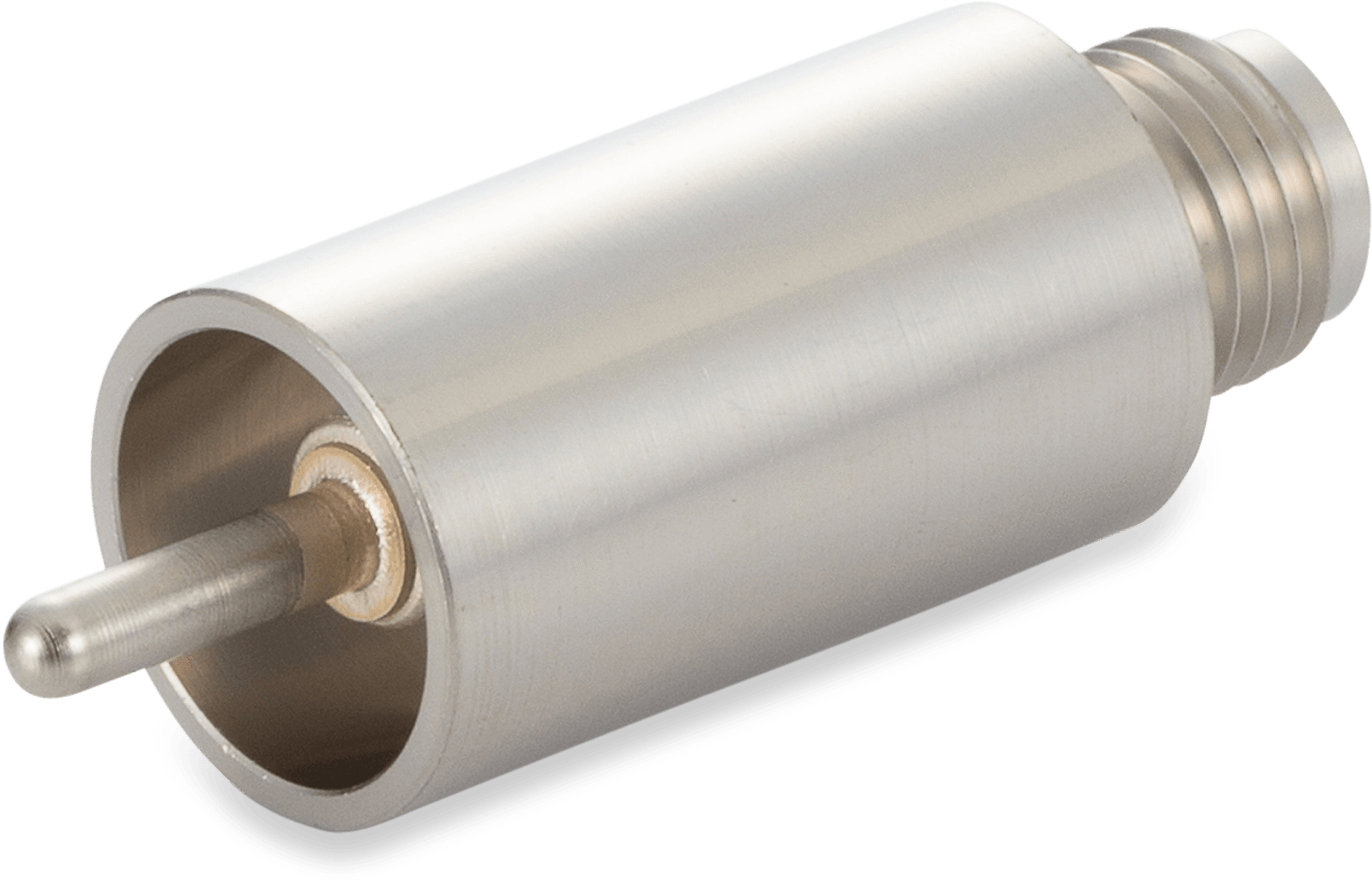 Stainless Steel Hydraulic Cylinder PNG image