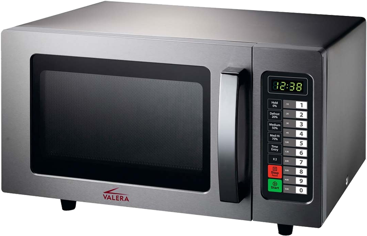 Stainless Steel Microwave Oven V A L E R A PNG image
