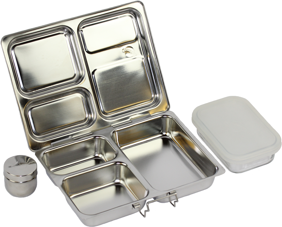 Stainless Steel Tiffin Box Set PNG image