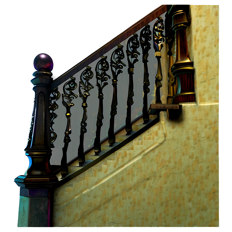 Staircase Banister Png Lau86 PNG image