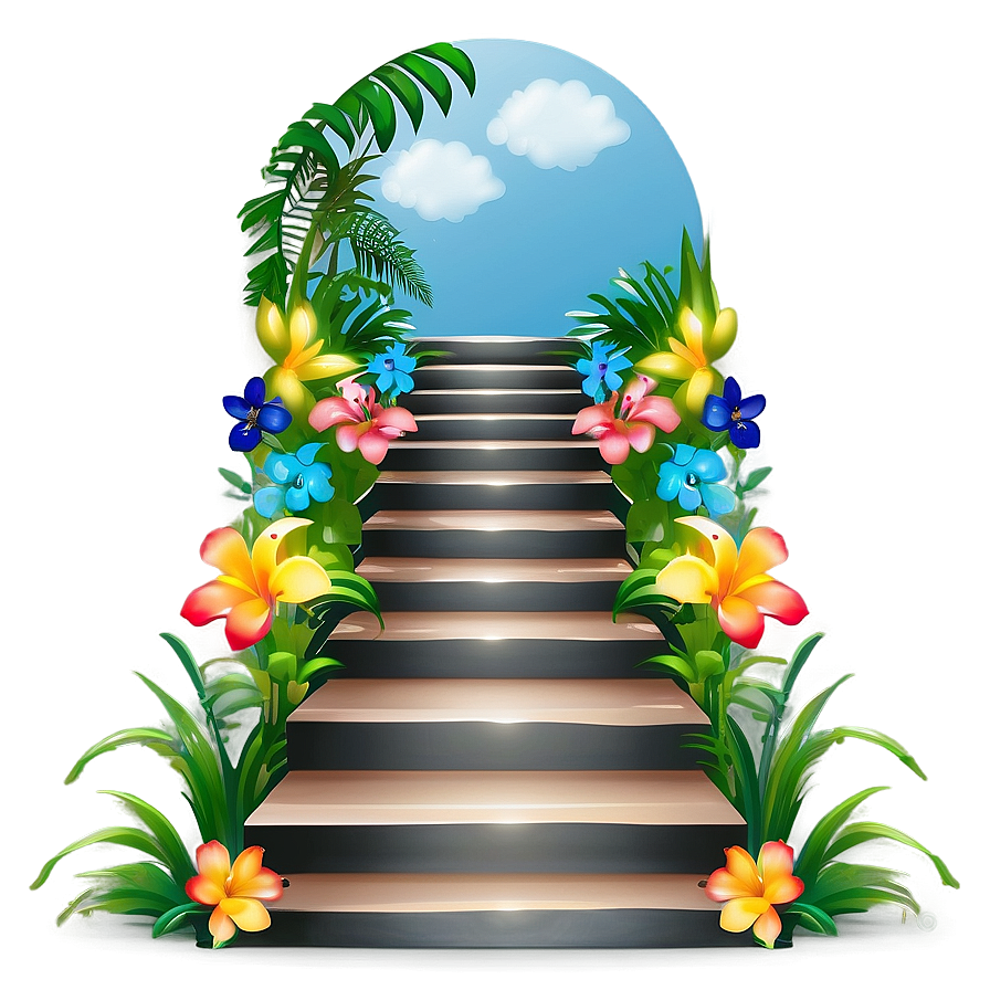 Stairway To Paradise Clipart Png 11 PNG image