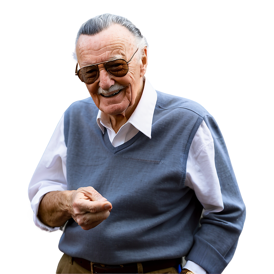 Stan Lee Behind The Scenes Png 79 PNG image