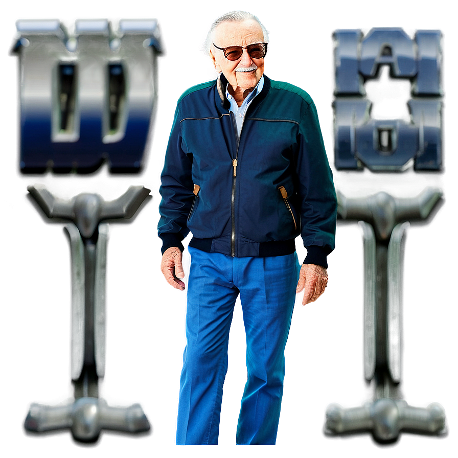 Stan Lee In Marvel Studio Png Wcs35 PNG image