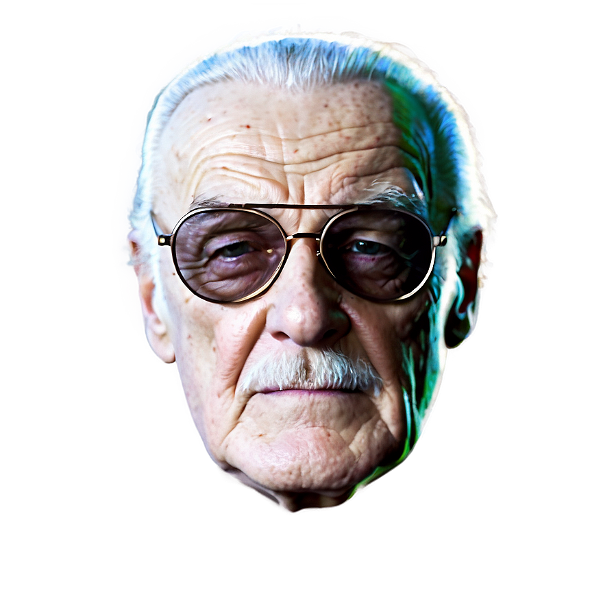 Stan Lee Marvel Adventures Png 06242024 PNG image