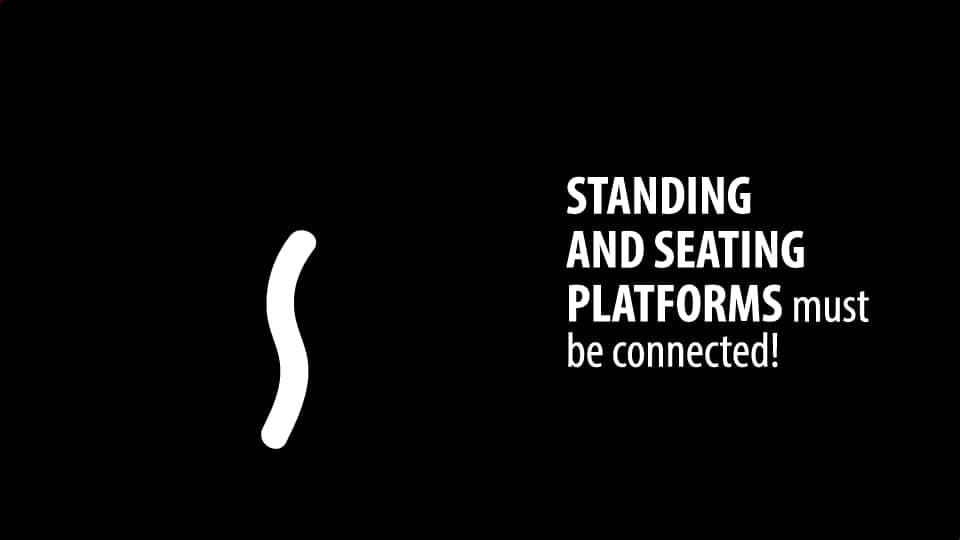 Standing Seating Platforms Connection Statement PNG image