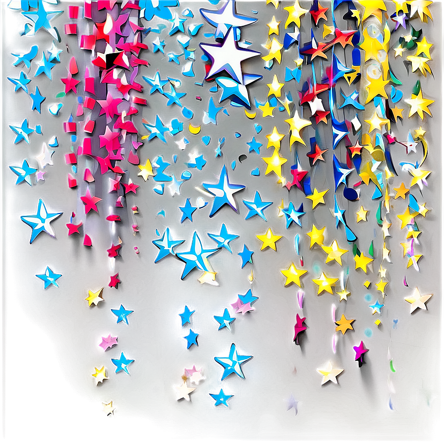 Star Confetti Png Ltw PNG image