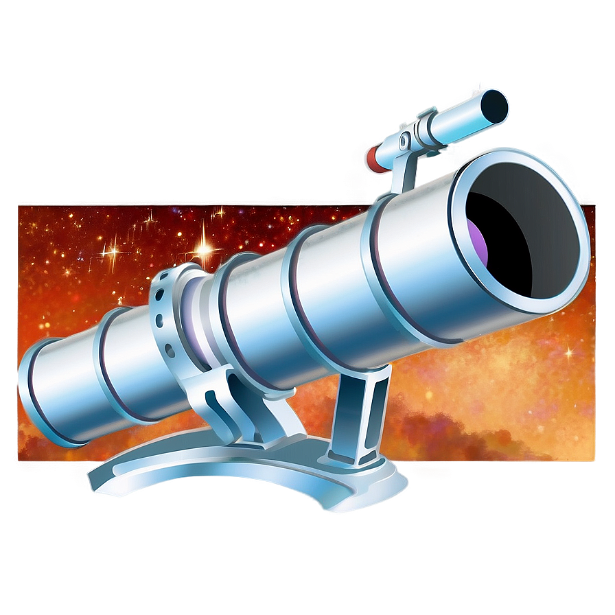 Star Gazing Telescope Png 05242024 PNG image