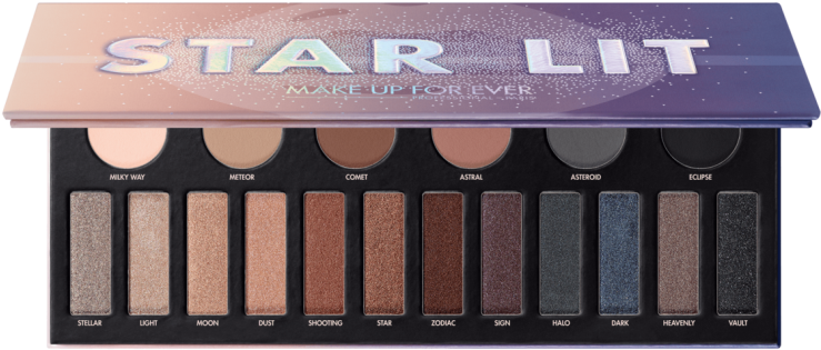 Star Lit Eyeshadow Palette Makeup For Ever PNG image