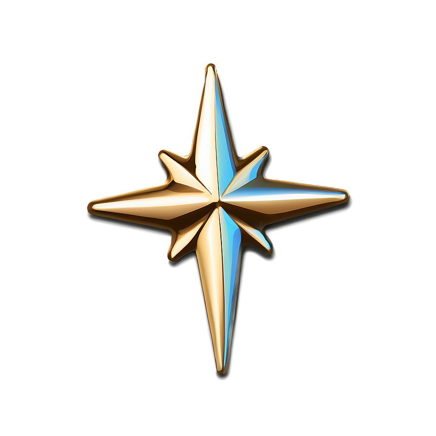 Star Nose Stud Graphic Png Fip PNG image