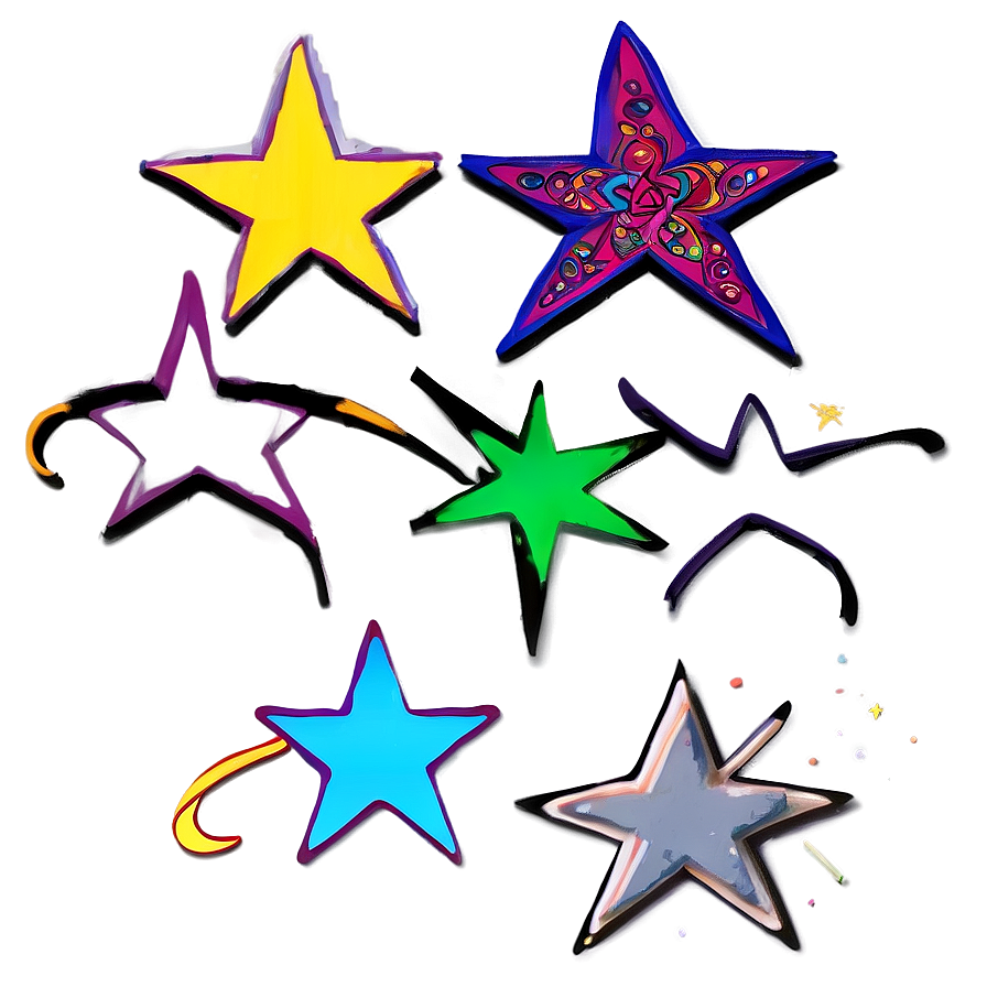 Star Outline For Coloring Png 05252024 PNG image