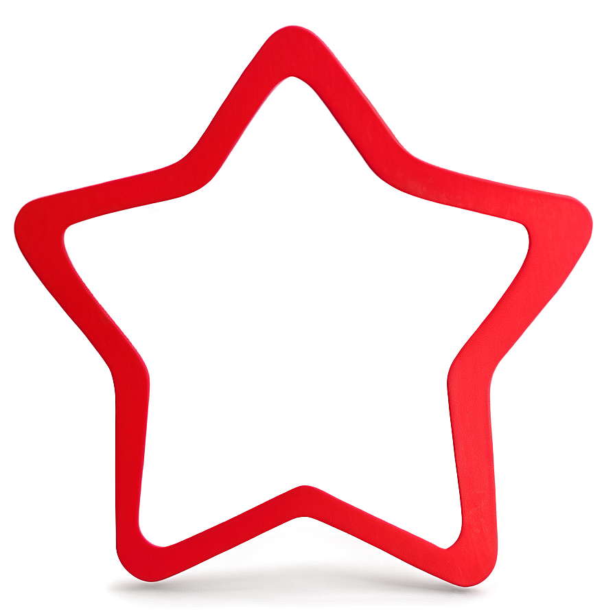 Star Outline For Print Png 05252024 PNG image