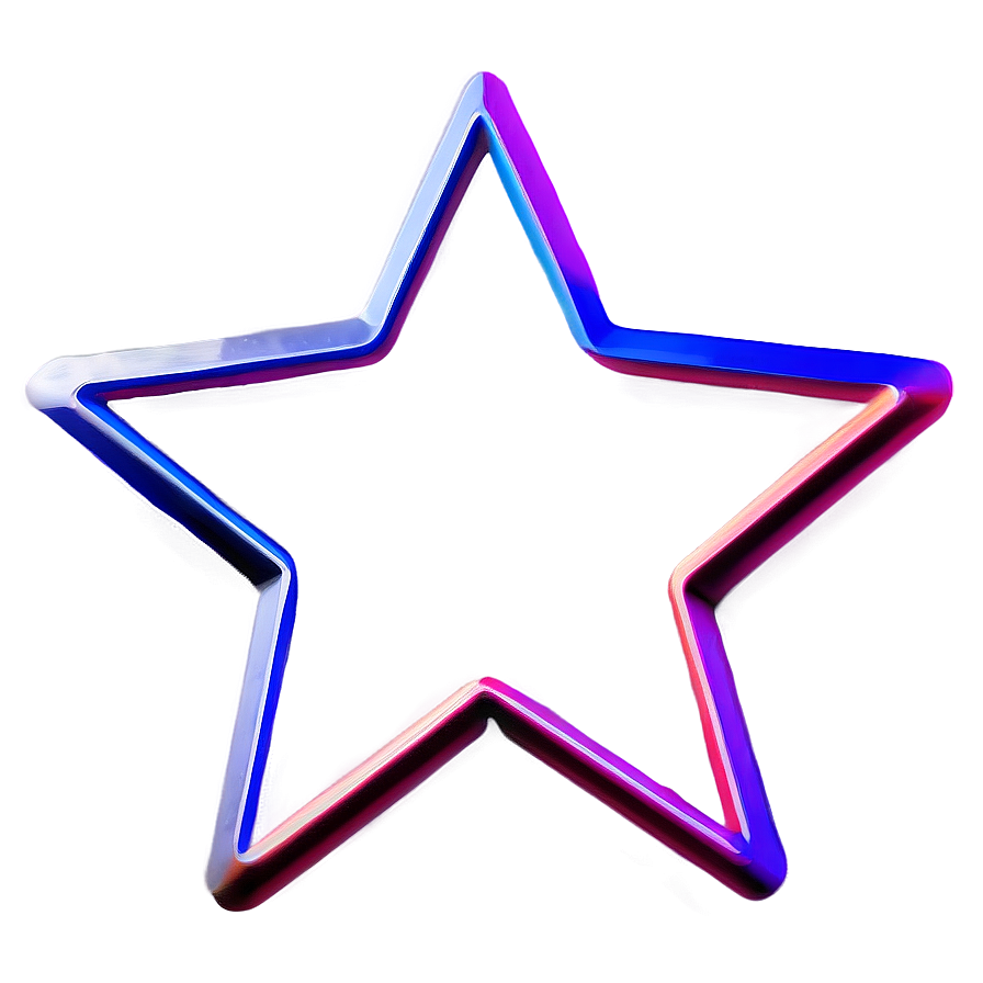 Star Outline Template Png 05252024 PNG image