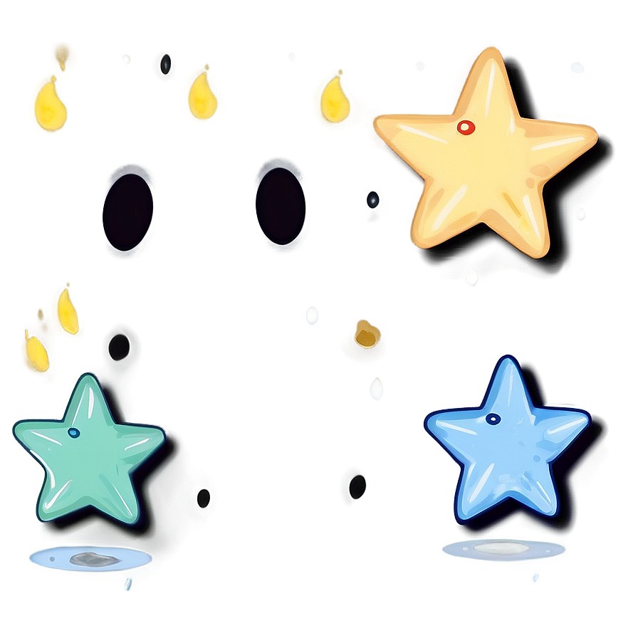 Star Sticker For Journal Png Yoi PNG image