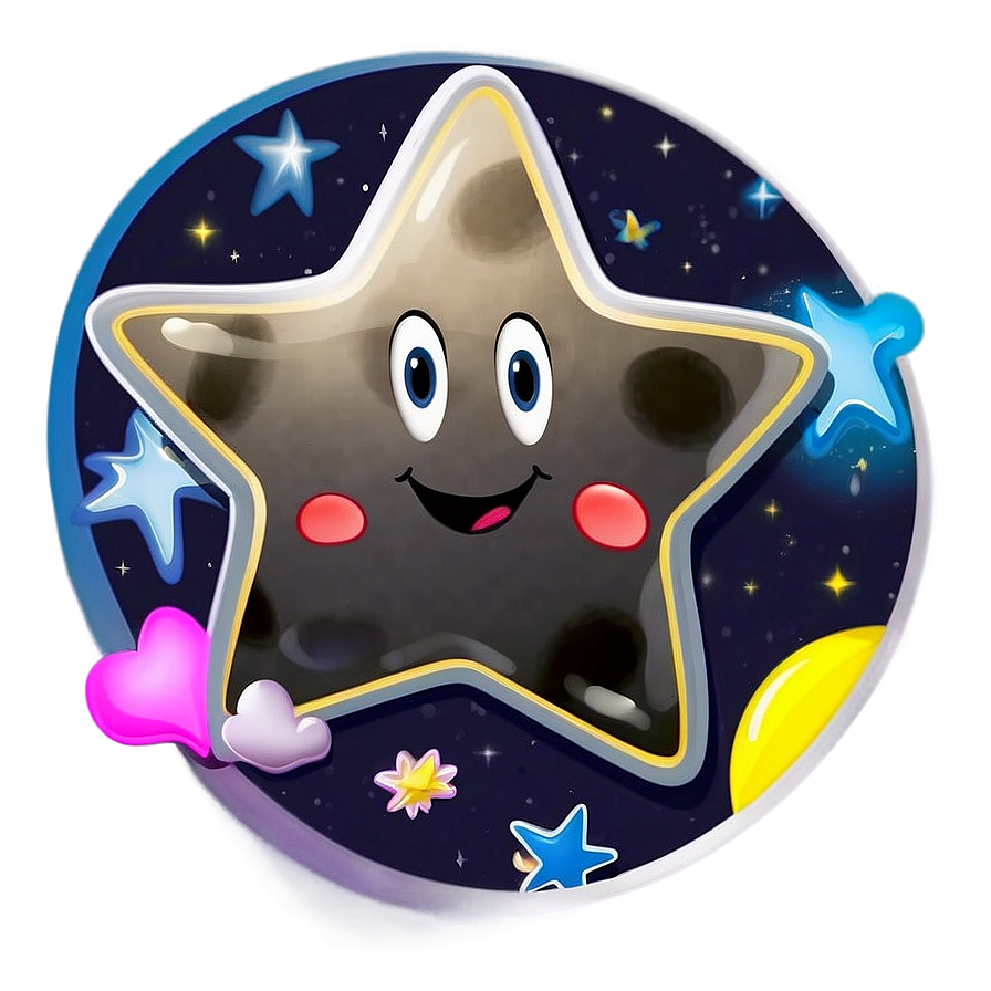 Star Sticker For Kids Png 32 PNG image