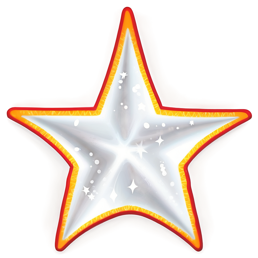 Star Sticker For Planner Png 06132024 PNG image