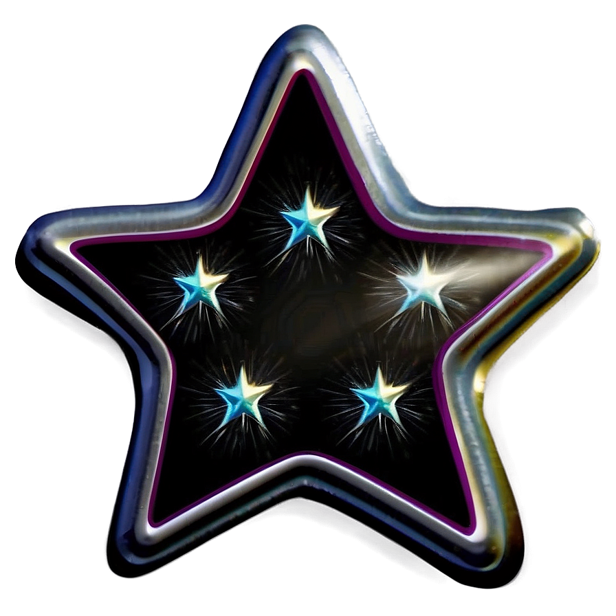 Star Sticker Template Png 30 PNG image