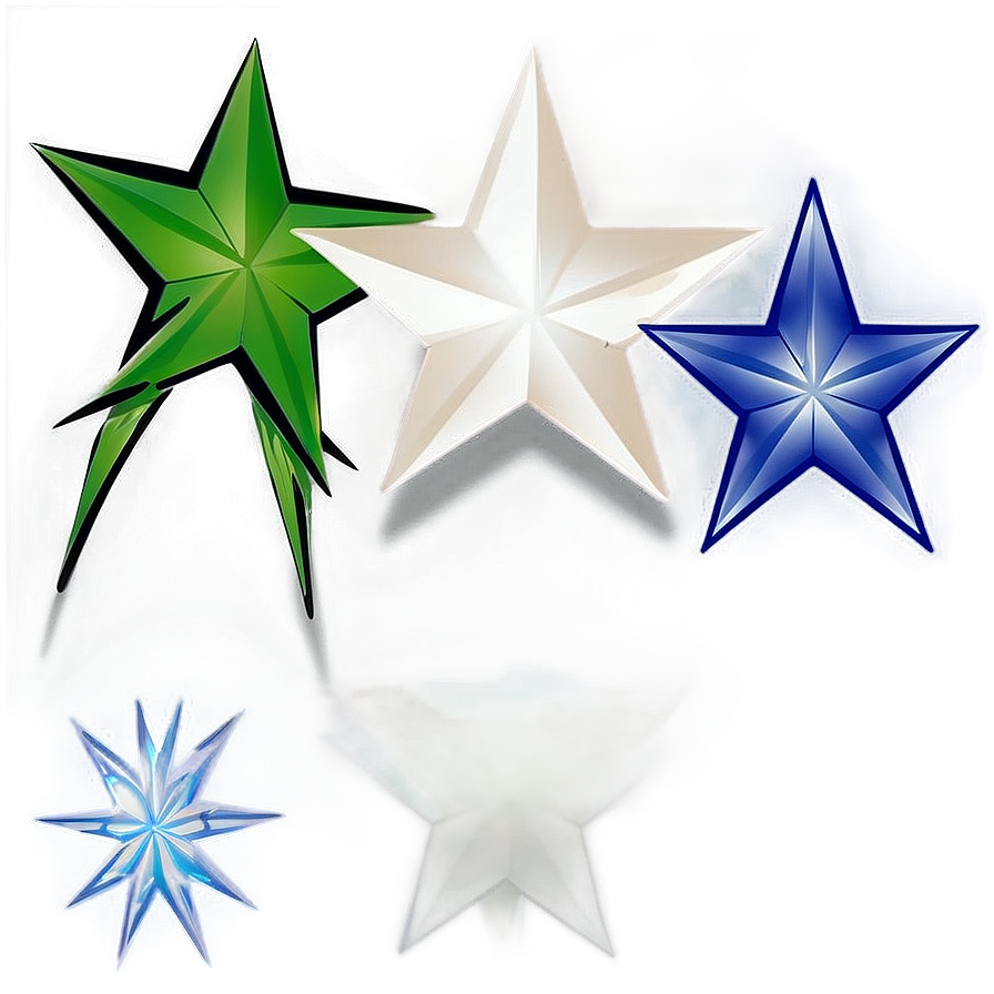 Star Vector For Decor Png 12 PNG image