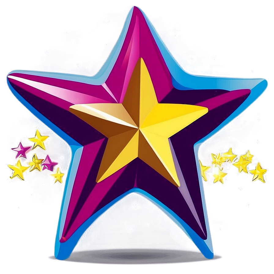 Star Vector For Kids Png 55 PNG image