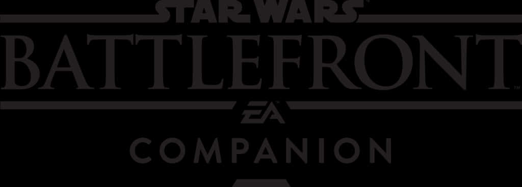 Star Wars Battlefront Companion Logo PNG image