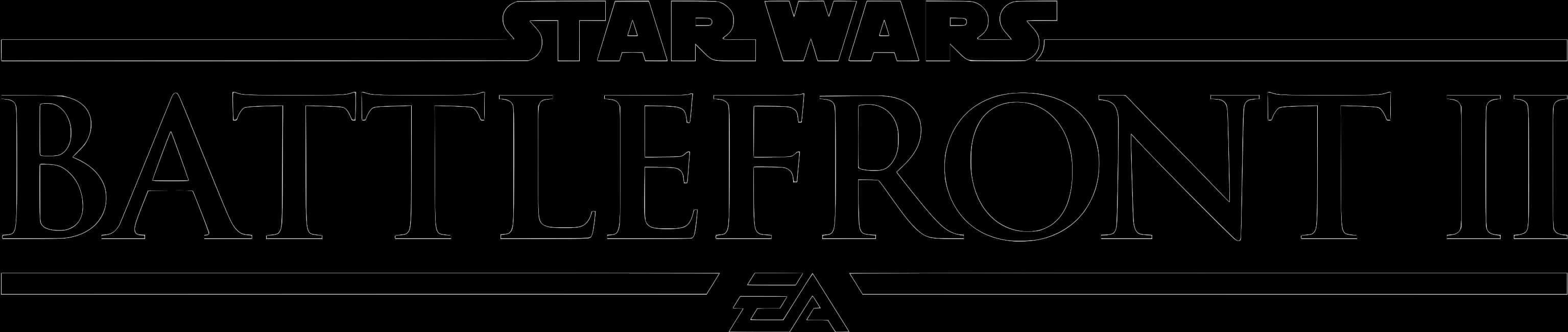 Star Wars Battlefront I I Logo PNG image