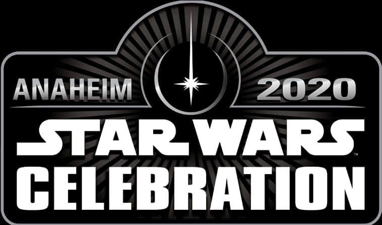 Star Wars Celebration Anaheim2020 Logo PNG image