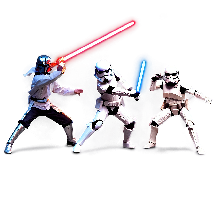 Star Wars Character Action Scenes Png Axr PNG image