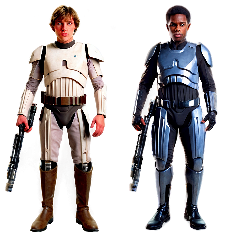 Star Wars Character Costumes Png Chd PNG image