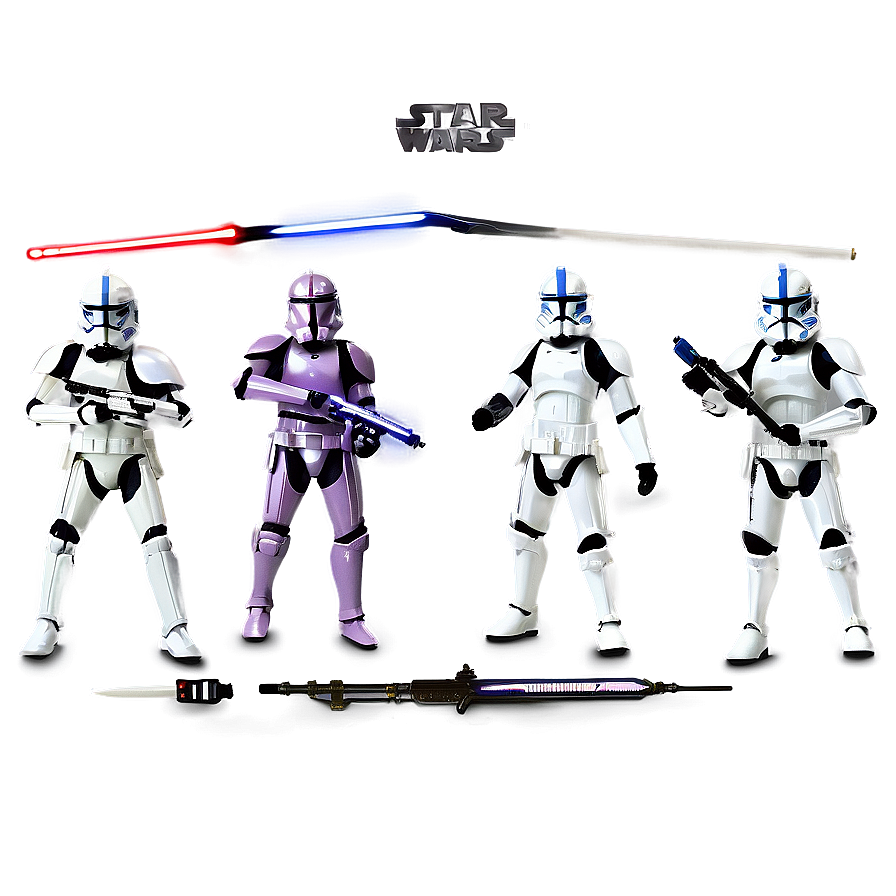 Star Wars Clone Troopers Png 06122024 PNG image