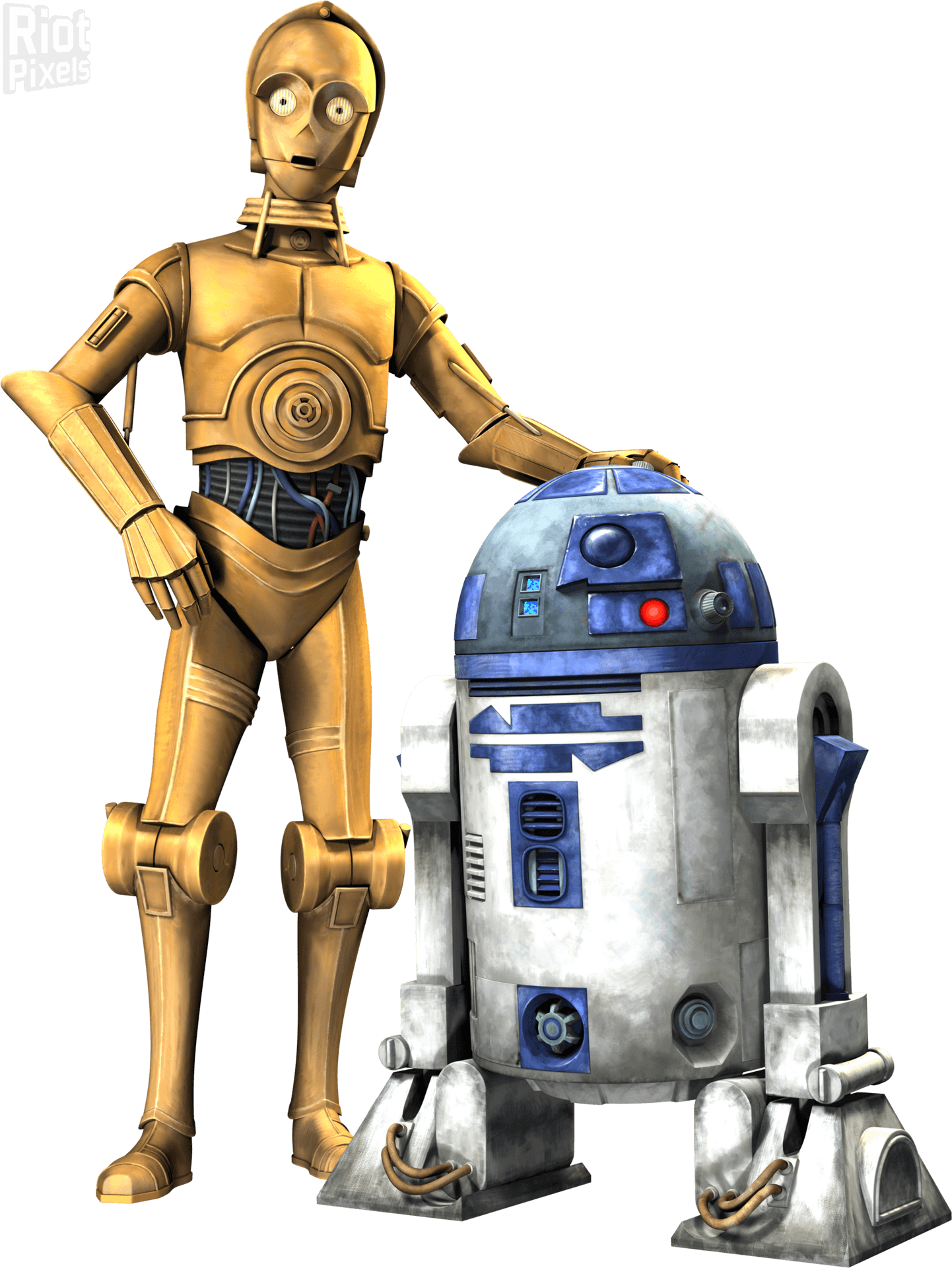 Star Wars Droids C3 P O R2 D2 PNG image