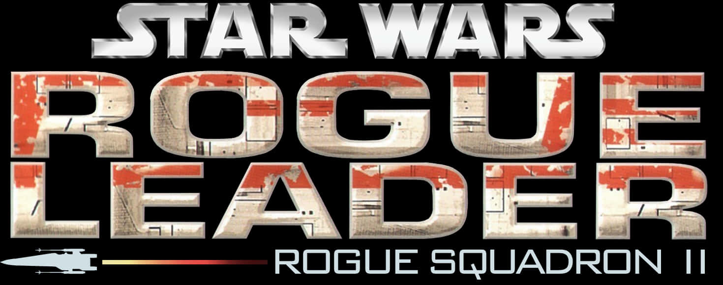 Star Wars Rogue Leader Logo PNG image