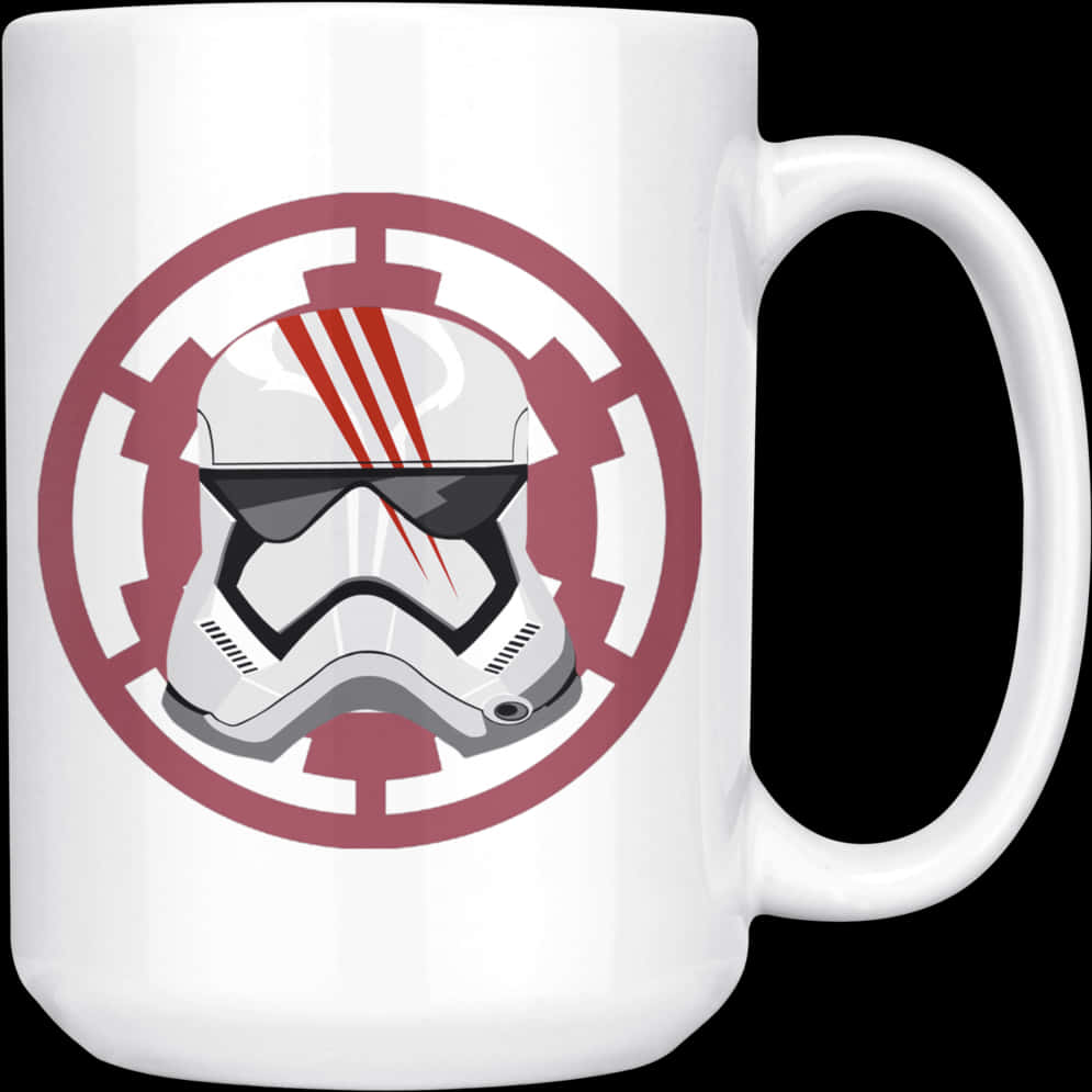 Star Wars Stormtrooper Mug PNG image