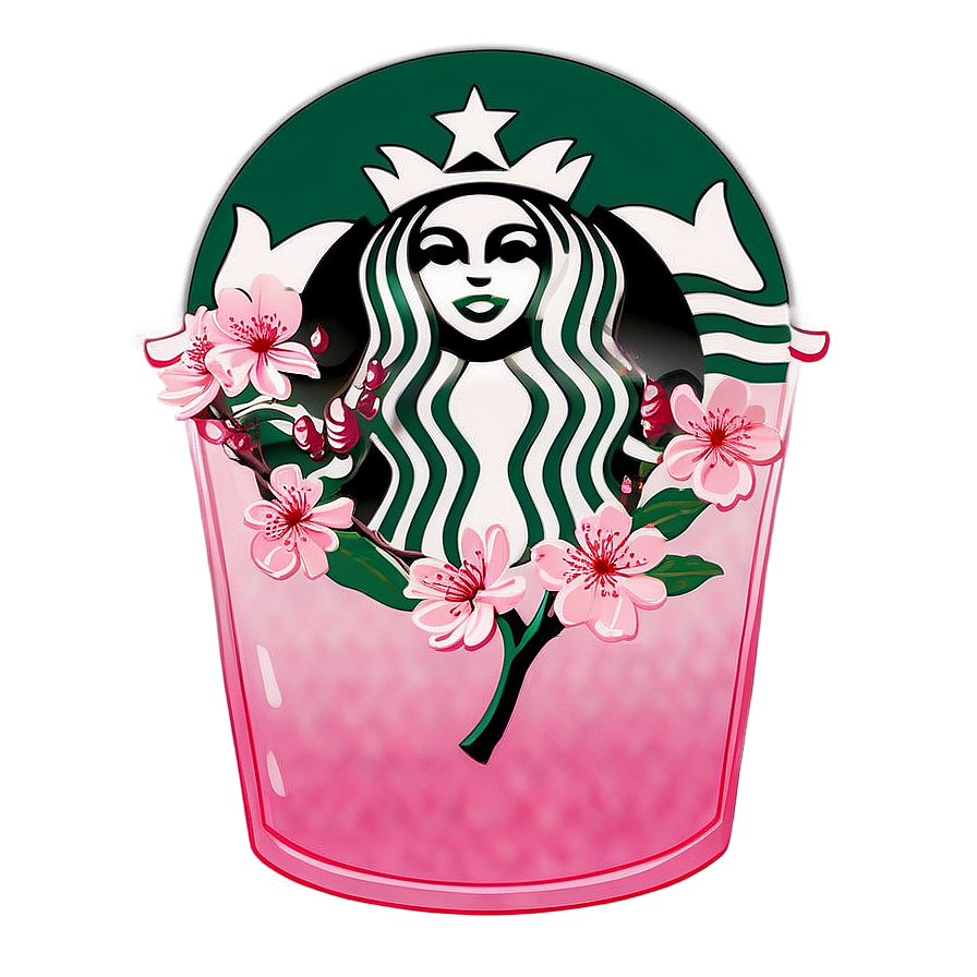 Starbucks Cherry Blossom Png Akp PNG image