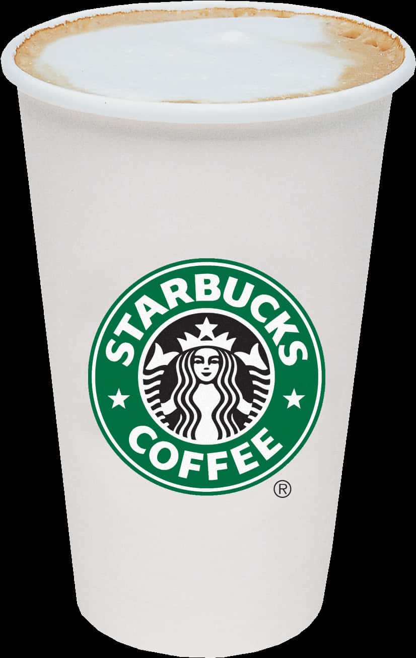 Starbucks Coffee Cup Branding PNG image