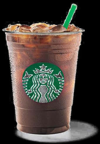 Starbucks Iced Coffee Cup PNG image