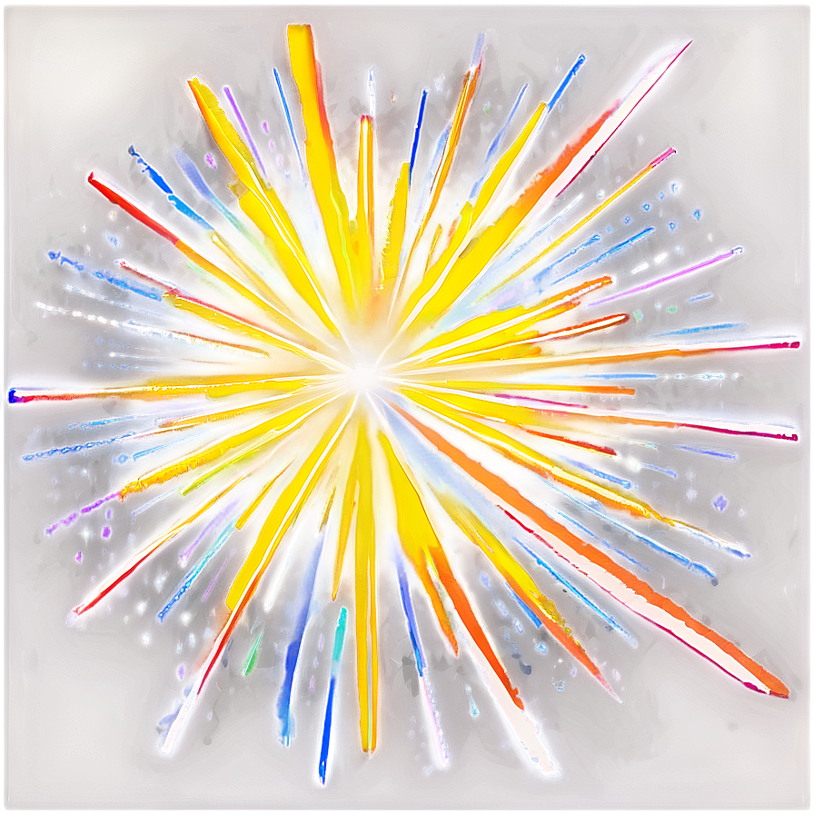 Starburst Beam Graphic Png 05252024 PNG image