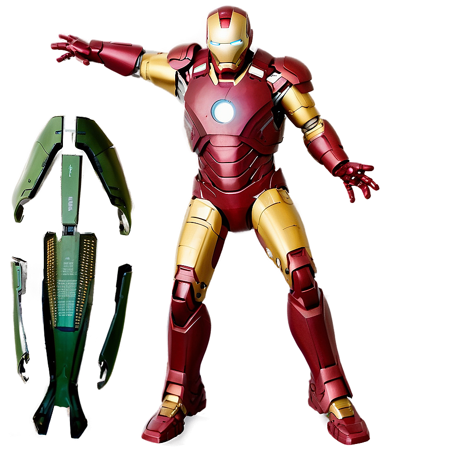 Stark Industries Iron Man Suit Png 06292024 PNG image