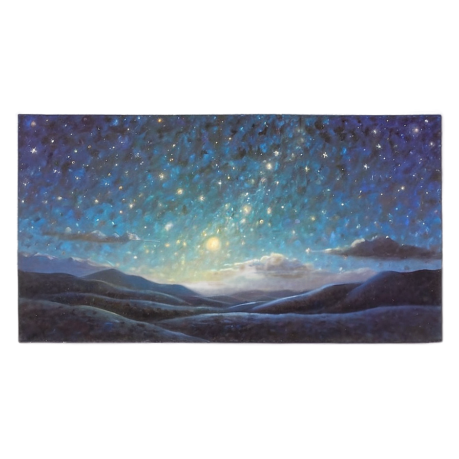 Starry Night Sky Png 45 PNG image